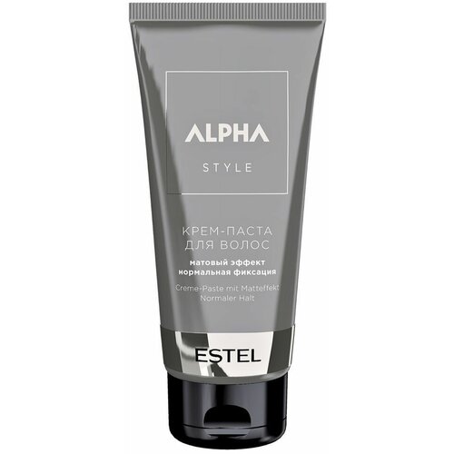 ESTEL Крем-паста для волос с матовым эффектом ALPHA HOMME 100 г ollin professional стайлинг паста elastic средняя фиксация 65 мл