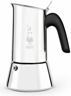 Гейзерная кофеварка Bialetti Venus Blue на 4 порции — купить в интернет-магазине по низкой цене на Яндекс Маркете