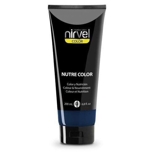 Nirvel Nutri Color Гель-маска для волос синий, 200 мл nirvel professional питательная гель маска цвет зеленая nutre color green 200 мл