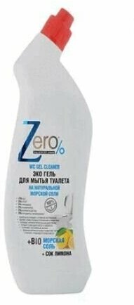 Zero Гель для мытья туалета Лимон, 750 мл - фотография № 6