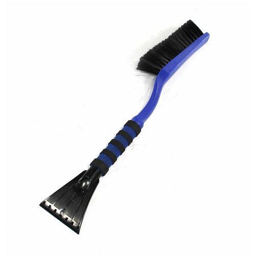 Щетка для снега со скребком Vettler VE SB-6B, мягкая ручка, синий, 60 см