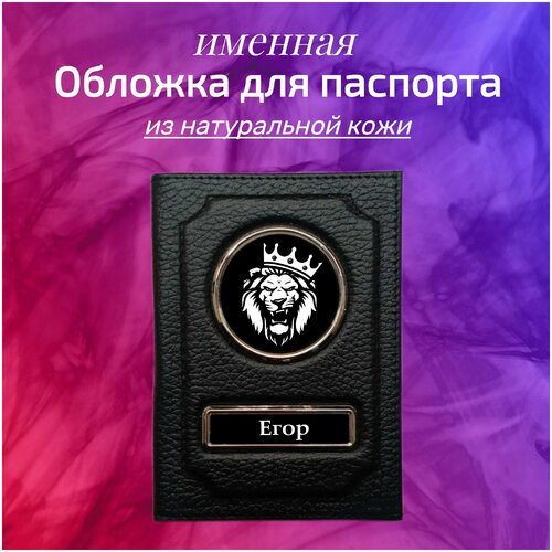 Обложка для паспорта  500-1-500-32, черный