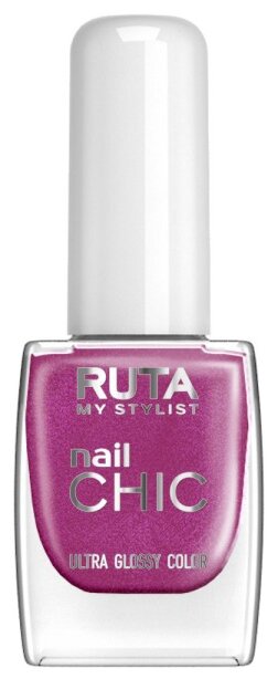 Лак для ногтей Nail Chic 89 лиловый блик