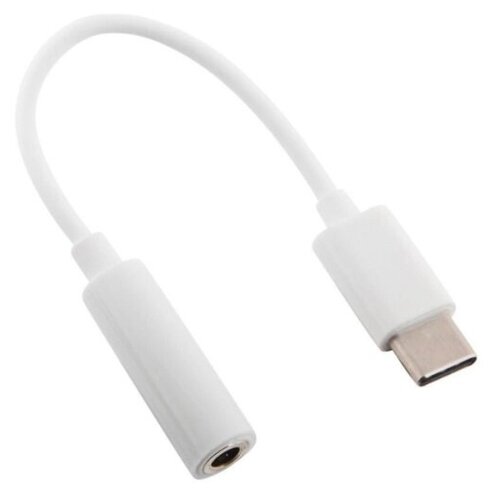 Переходник Xiaomi ZMI AL71A, USB Type-C (m) - Jack 3.5 (f), 0.3м, белый [al71a white]