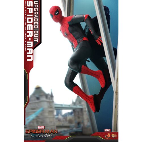 Фигурка Спайдермен Upgraded Suit от Hot Toys фигурка hot toys spider man no way home spider man