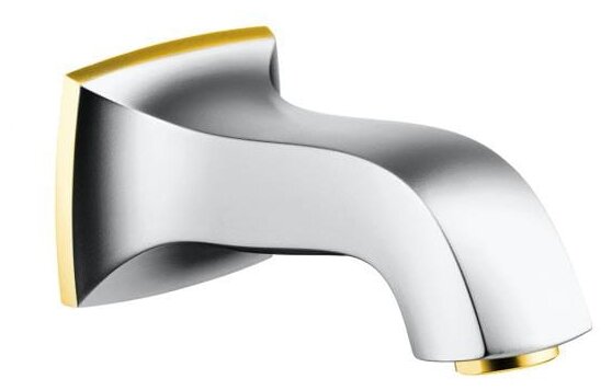 Излив, хром/золото, Hansgrohe Metropol 13425090