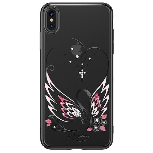 фото Чехол kingxbar swan для iphone xs max black frame