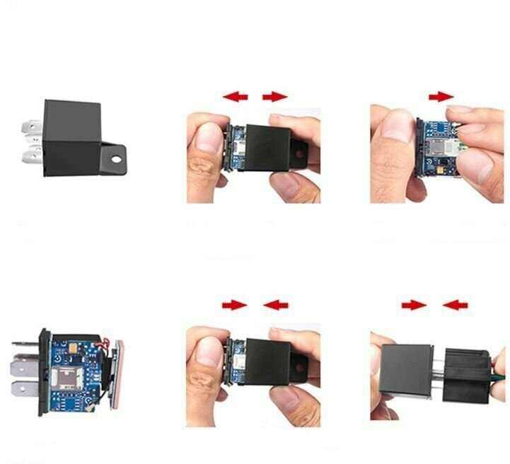 GPS/GSM трекер 02SHС с функцией блокировки двигателя gps маяк в реле автомобиля блокировка авто