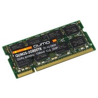 Память SODIMM DDR2 2Gb QUMO PC6400/800MHz, QUM2S-2G800T6, RTL