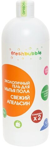 Гель для мытья полов "Свежий апельсин" LEVRANA Freshbubble 1 л - фотография № 4