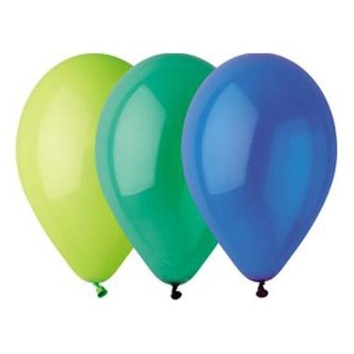 фото Шар латексный 10", пастель, набор 100 шт., цвета микс нет бренда
