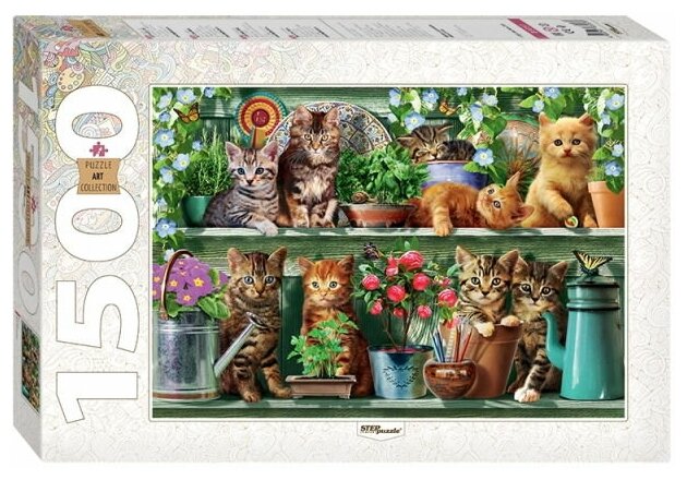 Пазл Step Puzzle Котята, 1500 эл. 83057