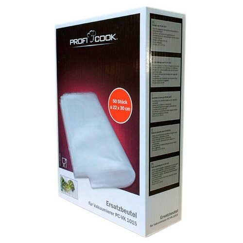 Пакеты для вакуумного упаковщика Profi Cook PC-VK 1015+PC-VK 1080 22*30