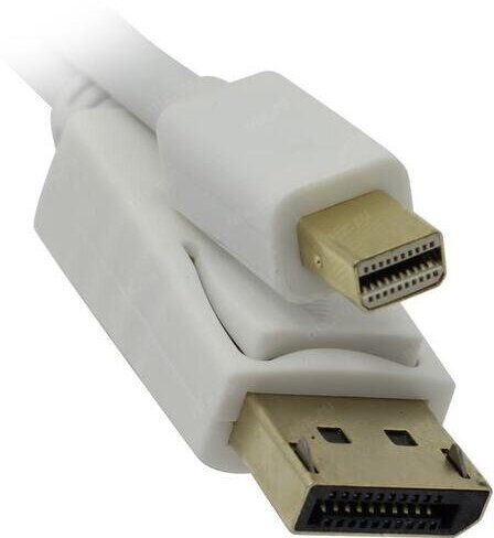 Кабель интерфейсный mini DisplayPort-DisplayPort Exegate - фото №2