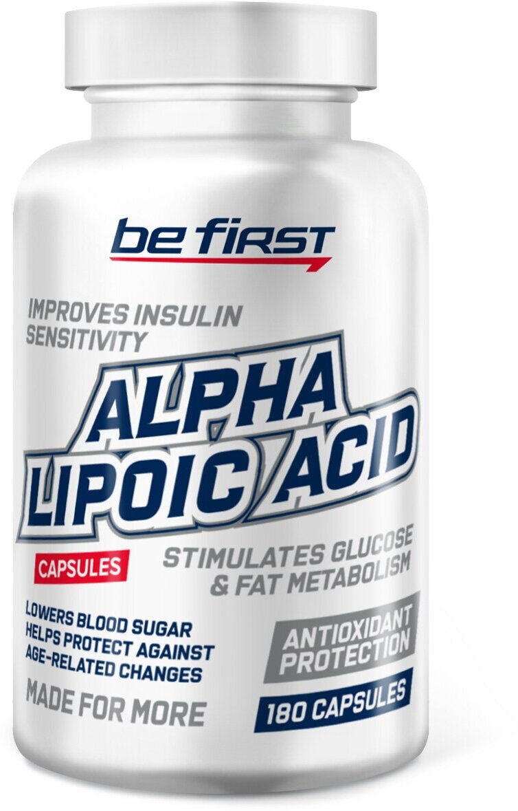 Be First Alpha Lipoic Acid (180 капс.), 180 шт.