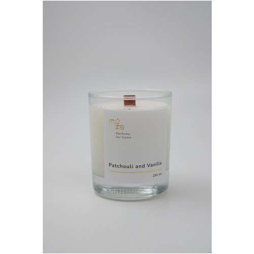 Свеча ароматическая Patchouli and vanilla 250 мл