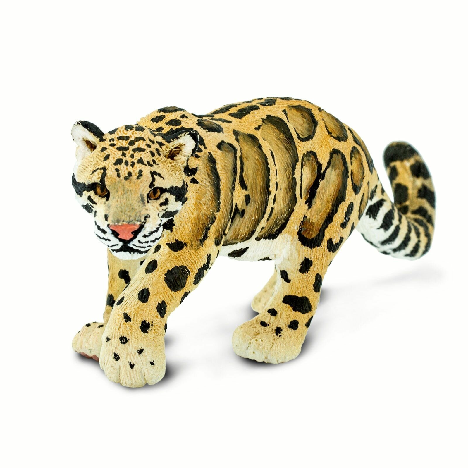 Фигурка животного Safari Ltd Дымчатый леопард, для детей, игрушка коллекционная, 100239