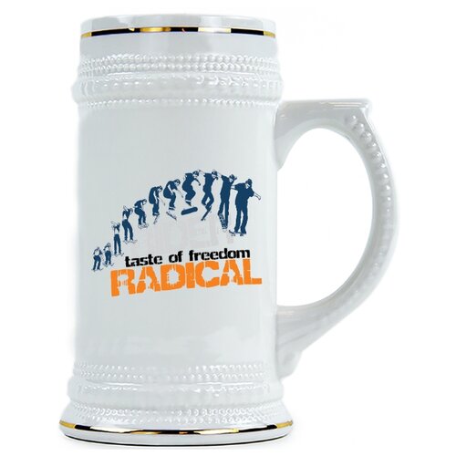 фото Пивная кружка rider radical , безумный гонщик drabs