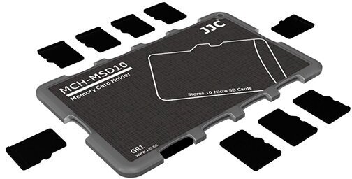 Кейс для карт памяти MicroSD JJC MCH-MSD10GR (10xMicroSD)