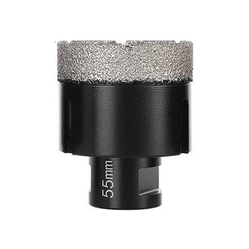 Коронка алмазная универсальная Hard W 55 мм по керамограниту и мрамору, М14 для УШМ, MKSS
