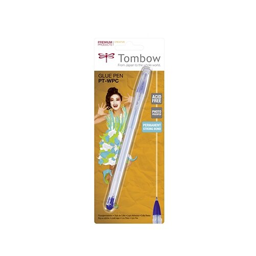 Tombow Клеящая ручка на водной основе PT-WPC Glue Pen, 1 мм 66676131854