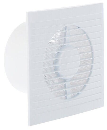 Вентилятор вытяжной осевой AURAMAX A 5, тонкая лицевая панель, D 125 мм, белый - фотография № 11
