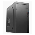 PowerCool Корпус Корпус 6505-U3-450W Midi Tower, Black, БП ATX 450Вт, USB 3.0x2 - изображение