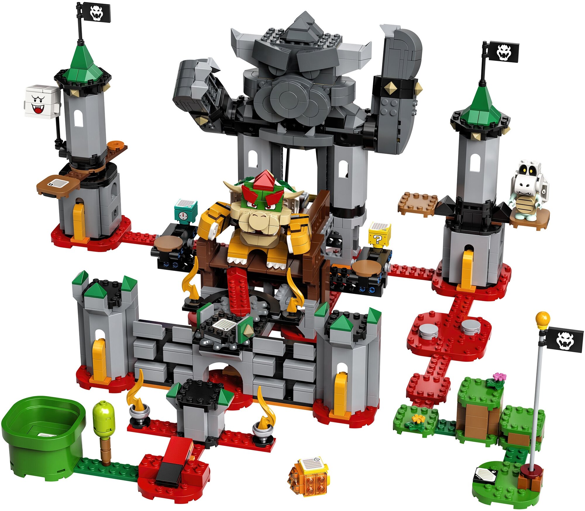 Конструктор LEGO Super Mario Решающая битва в замке Боузера - дополнительный набор, 1010 деталей (71369) - фото №14