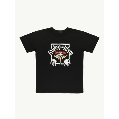 Футболка хлопок, размер S, черный