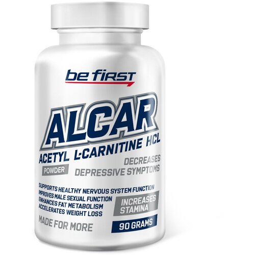 be first alcar acetyl l carnitine powder 90 г Be First L-карнитин Alcar (90 г), 90 гр., нейтральный