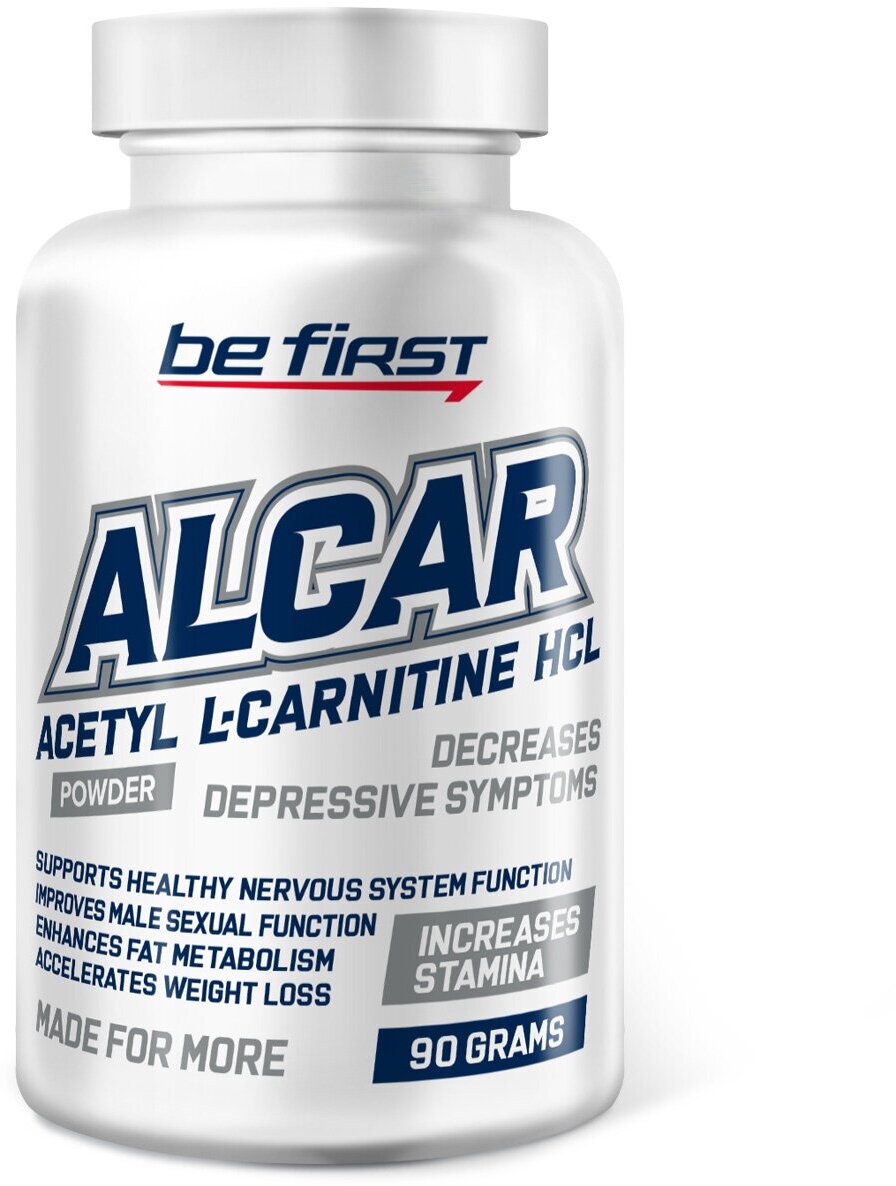 ALCAR Acetyl L-Carnitine HCL Powder, 90 г, Unflavored / Без вкусовых добавок