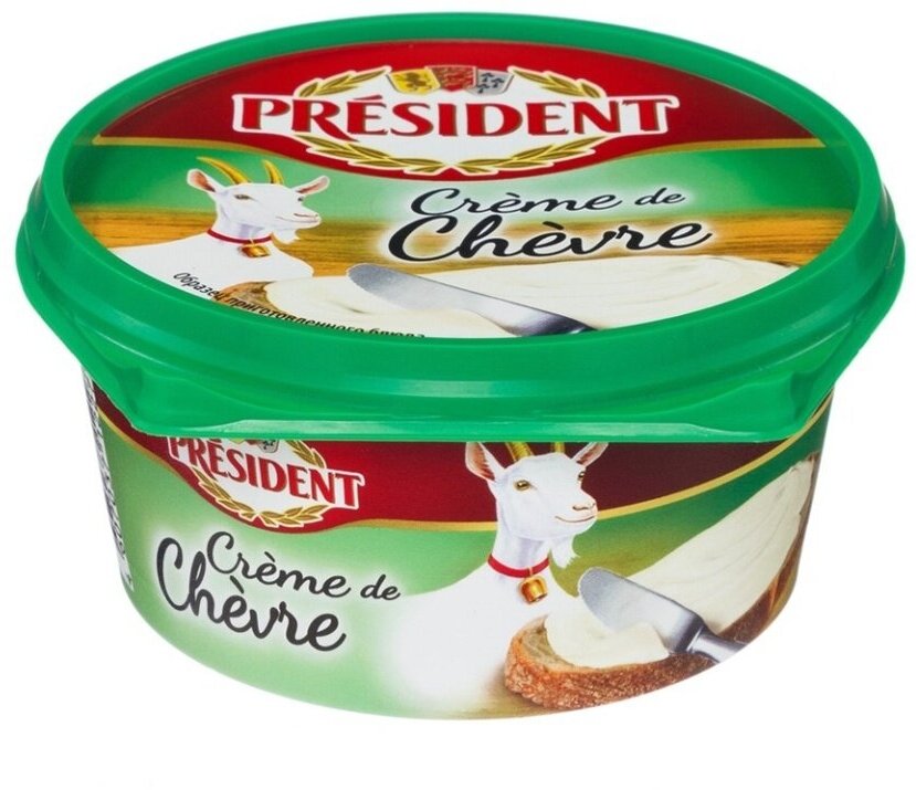 Сыр плавленый President Creme de Chevre 50%