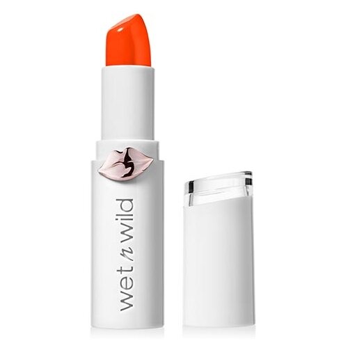 Купить Wet n Wild помада для губ Mega Last Shine Lip Color, оттенок tanger-ring the alarm, оранжевый/желтый/розовый
