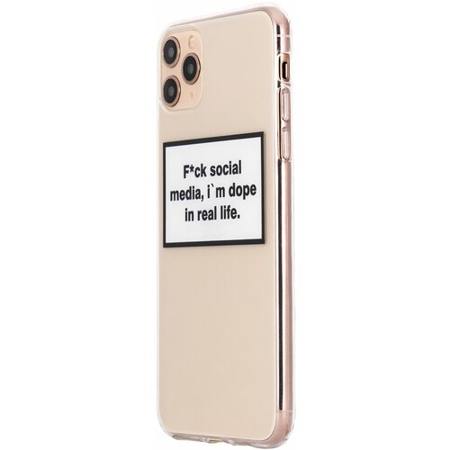 Силиконовый чехол для iPhone 14 Pro Max Social media