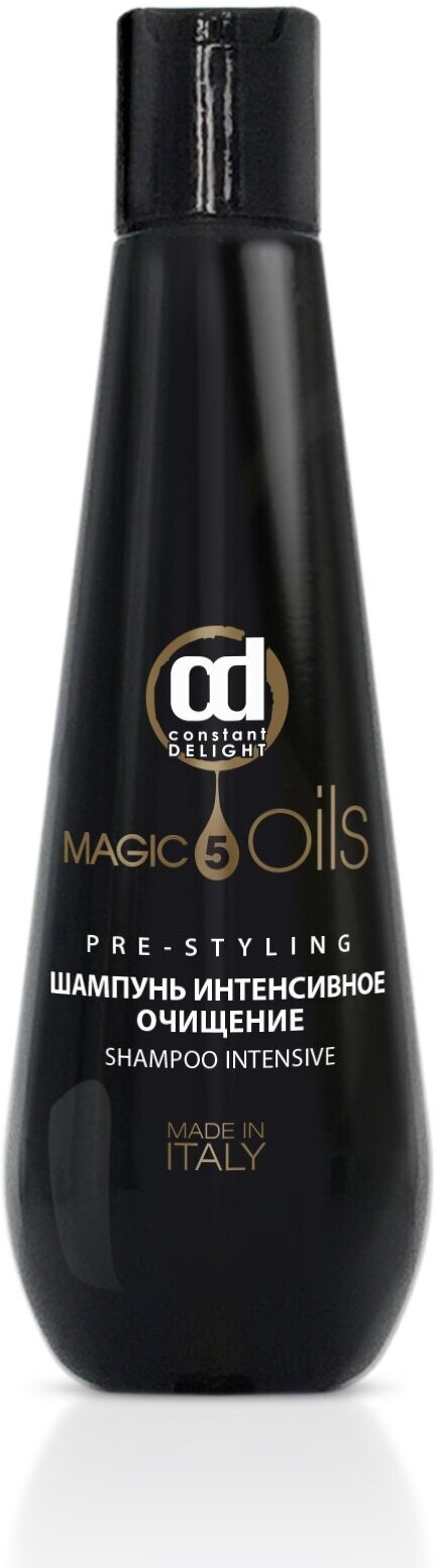 Constant Delight шампунь 5 Magic Oils Pre Styling глубокой очистки волос, 250 мл