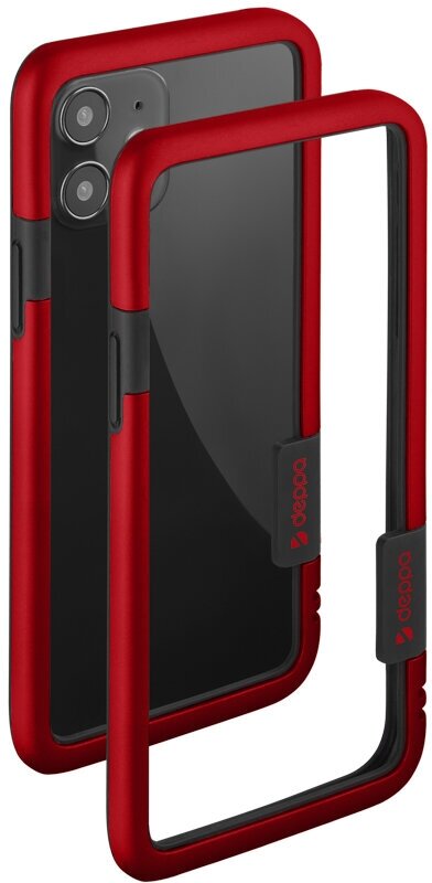 Бампер защитный Soft Bumper для Apple iPhone 12 mini, красный, Deppa 870050
