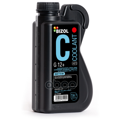 Антифриз Coolant G12+ (1л) BIZOL арт. 81430