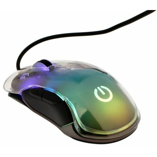 Perfeo Мышь Perfeo CHAMELEON игровая проводная 8 кнопок подсветка 12800 dpi USB чёрная 170800₽