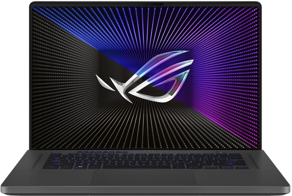 Ноутбук ASUS ROG ZEPHYRUS G16 2023 GU603ZV-N4008 90NR0H43-M000W0 (16", Core i7 12700H, 16Gb/ SSD 512Gb, GeForce® RTX 4050 для ноутбуков) Серый - фото №1