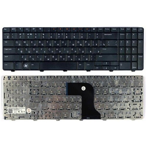 Клавиатура для ноутбука Dell N5010 M5010 P/N: NSK-DRASW 0R, 9Z. N4BSW. A0R, 0JRH7K, 0Y3F2G, V110525AS1 клавиатура для ноутбука acer 9z n9lbc a0r
