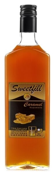 Сироп Sweetfill, Карамель стекло 0,5 л - фото №1