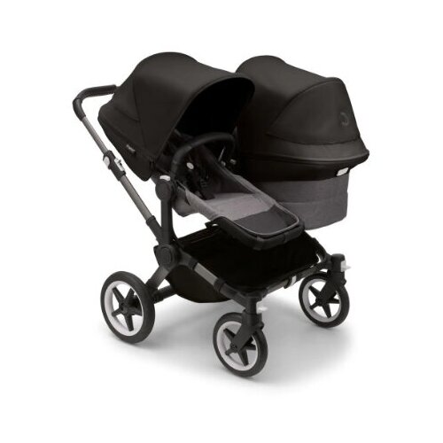 Детская коляска 2 в 1 Bugaboo Donkey5 Duo Graphite/Grey Melange/Midnight Black