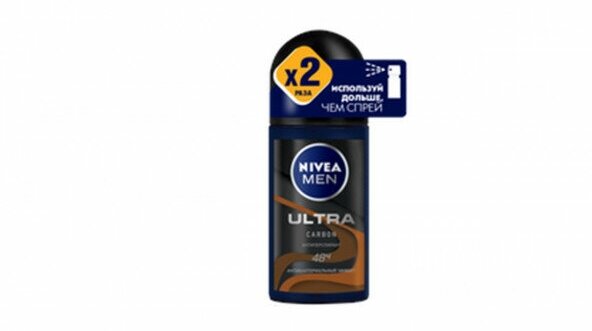 Дезодорант-антиперспирант Nivea Men Ultra Carbon, шариковый, 50 мл - фото №14