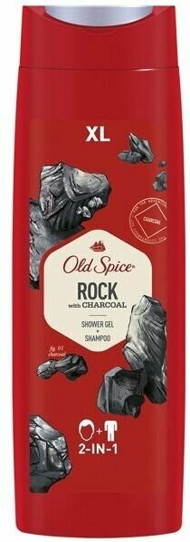 Old Spice Гель для душа и шампунь 2 в 1 Rock, 400 мл