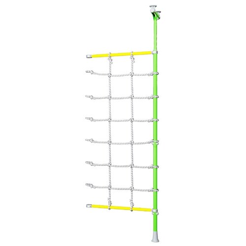 фото Сетка для лазания romana dop6 комплект с канатным лазом, зеленое яблоко
