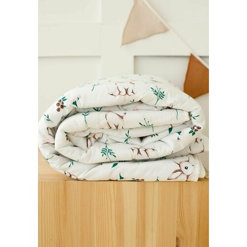COROCOCO Одеяло Зайчата 140х200 см Бамбук 150 гр 2450₽