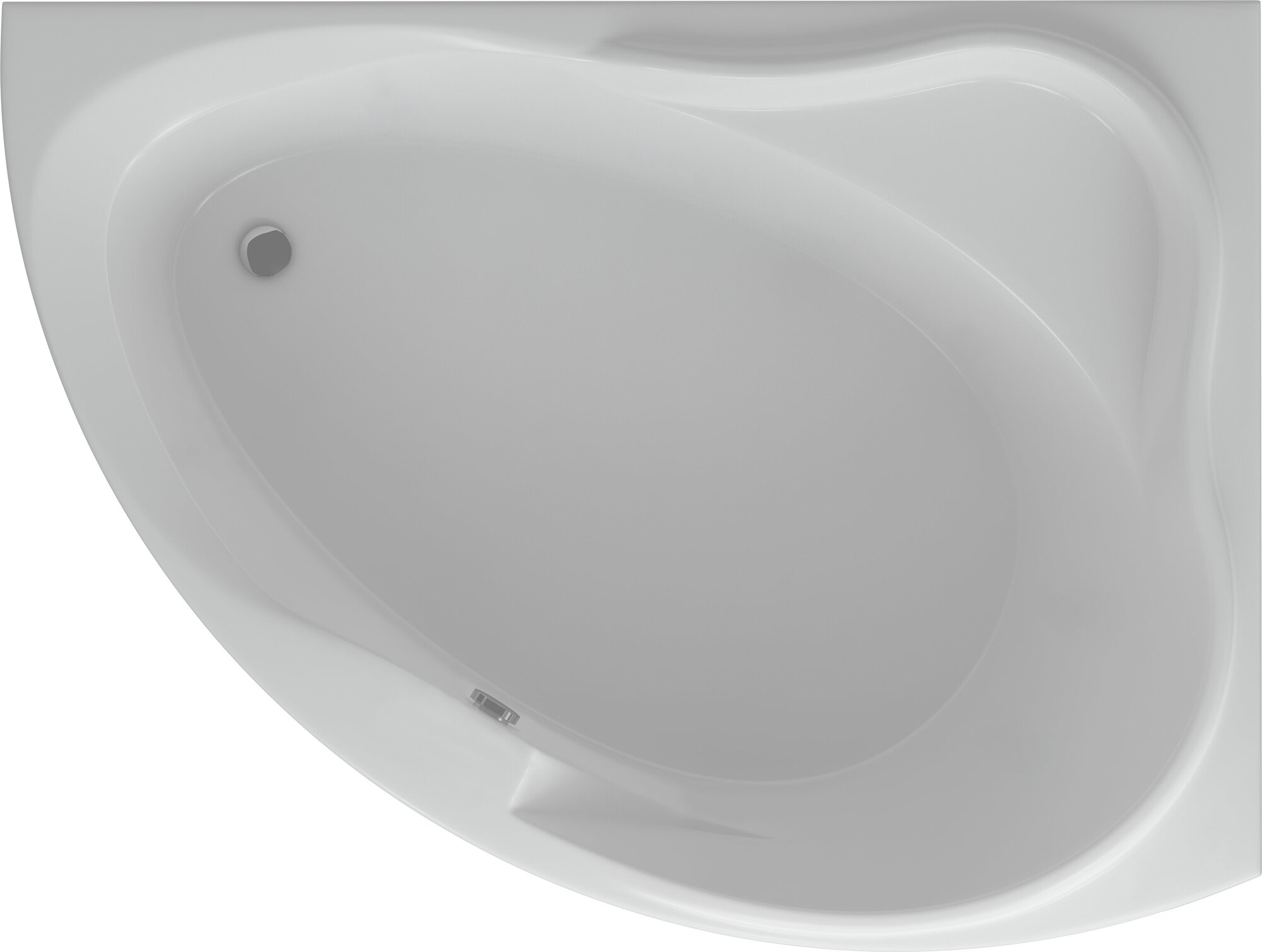 Акриловая ванна Aquatek Альтаир 158х119 см ALT160-0000047, белый
