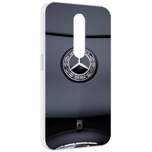 Чехол MyPads мерседес 7 мужской для Motorola Moto X Force (XT1585 / XT1581) задняя-панель-накладка-бампер