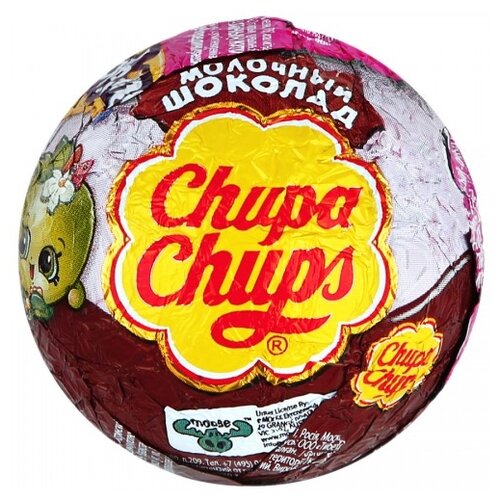 Шоколадный шар CHUPA CHUPS, 20 г - чупа чупс