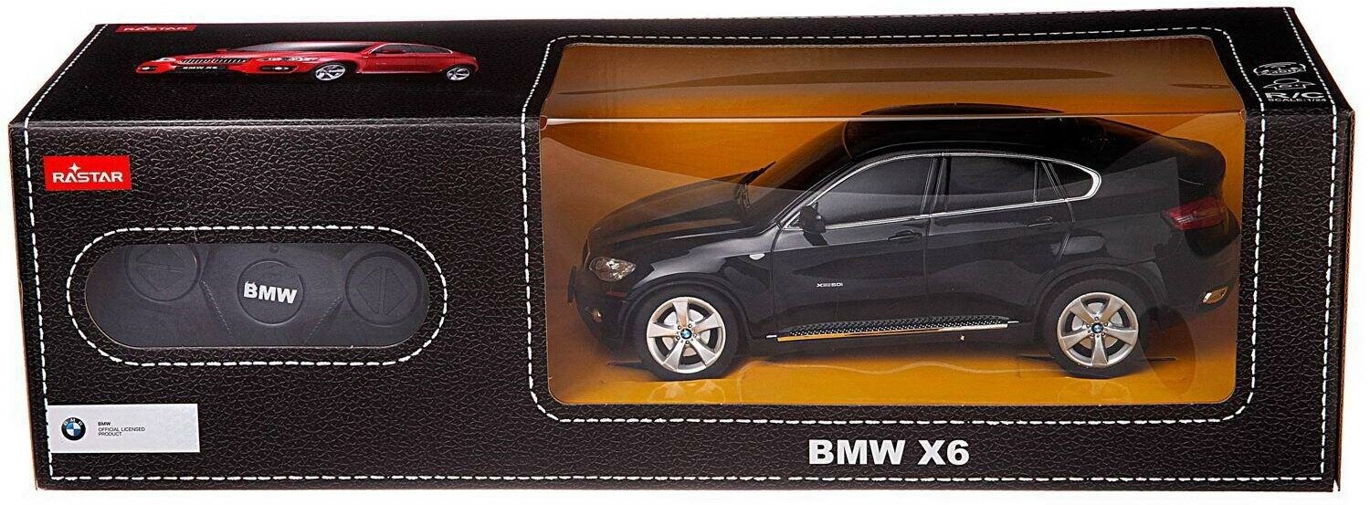 Машина р/у 1:24 BMW X6 цвет чёрный 2.4G